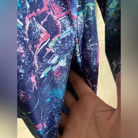 Vintage Sunderland of Scotland Womens Cosmic Windbreaker Waterproof Jacket Sz L - Picture 4 of 13